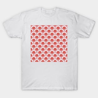 Mid Century Modern Hexagons T-Shirt